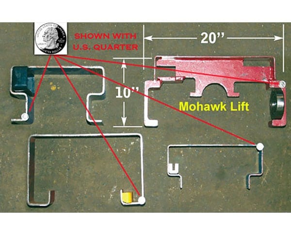 Mohawk Lifts (USA) TP16 16,000 Lbs Capacity Two Post Lift